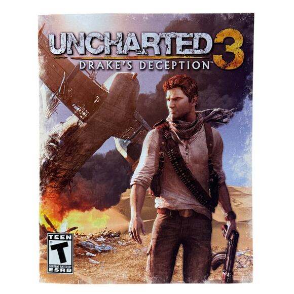 Uncharted 3: Drake's Deception PS3 Game Mint Condition - 2011 Release - Picture 4 of 6